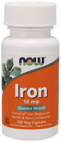 Картинка Залізо Now Foods Iron від інтернет-магазину спортивного харчування PowerWay