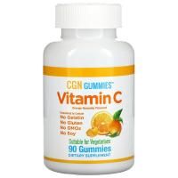 Картинка Жувальний вітамін С, Vitamin C Gummies, California Gold Nutrition від інтернет-магазину спортивного харчування PowerWay