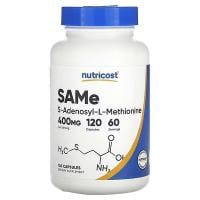 Картинка SAMe Nutricost S-Adenosyl-L-Methionine 200 мг 120 капсул від інтернет-магазину спортивного харчування PowerWay