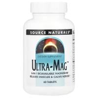 Картинка Комплекс магнію Source Naturals Ultra-Mag від інтернет-магазину спортивного харчування PowerWay