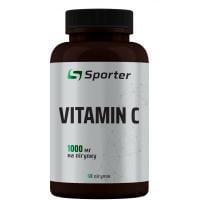 Картинка Вітамін С Sporter Vitamin C 1000 мг 60 пігулок від інтернет-магазину спортивного харчування PowerWay