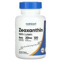 Картинка Зеаксантин із лютеїном Nutricost Zeaxanthin with Lutein від інтернет-магазину спортивного харчування PowerWay