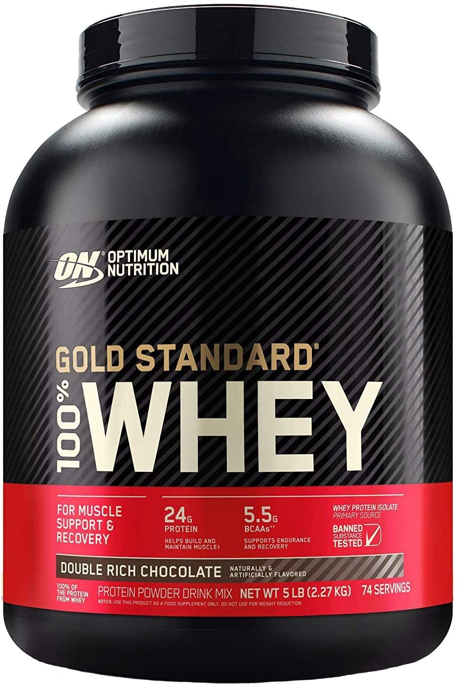 Протеїн Gold Standard 100% Whey, 682 г, подвійний шоколад