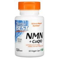 Картинка НМН  + коензим Q10 Doctor's Best NMN + COQ10 60 капсул від інтернет-магазину спортивного харчування PowerWay