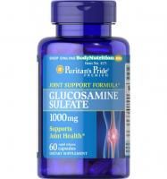 Картинка Глюкозамін сульфат Puritan's Pride (Glucosamine Sulfate) 1000 мг від інтернет-магазину спортивного харчування PowerWay