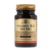 Картинка Вітамін В6 Solgar Vitamin B6 від інтернет-магазину спортивного харчування PowerWay