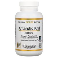 Жир антарктичного криля з астаксантином California Gold Antarctik Krill