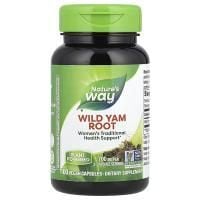 Картинка Корінь дикого ямсу Nature's Way Wild Yam Root від інтернет-магазину спортивного харчування PowerWay