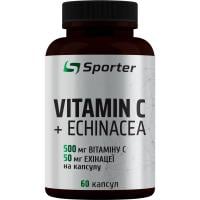 Картинка Вітамін С та Ехінацея Sporter Vitamin C + Echinacea від інтернет-магазину спортивного харчування PowerWay