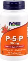 Картинка Вітамін В6 NOW Foods P-5-P 50 мг 90 капсул від інтернет-магазину спортивного харчування PowerWay