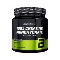 Картинка Креатин BioTech 100% Creatine Monohydrate 500 г натуральний смак від інтернет-магазину спортивного харчування PowerWay
