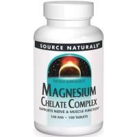 Картинка Магній хелат, Magnesium Chelate, Source Naturals від інтернет-магазину спортивного харчування PowerWay