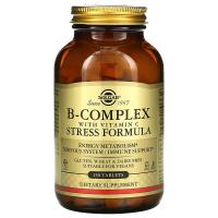 Картинка В-комплекс Solgar B-Complex with Vitamin C Stress Formula від інтернет-магазину спортивного харчування PowerWay
