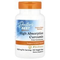 Картинка Легкозасвоюваний куркумін Doctor's Best High Absorption Curcumin від інтернет-магазину спортивного харчування PowerWay