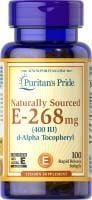 Картинка Вітамін Е Puritan's Pride Vitamin E-400 iu Naturally Sourced від інтернет-магазину спортивного харчування PowerWay