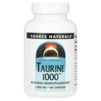 Картинка Source Naturals Taurine 1000 мг від інтернет-магазину спортивного харчування PowerWay