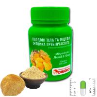 Картинка Плодові тіла та міцелій їжовика гребінчастого Dikoros від інтернет-магазину спортивного харчування PowerWay