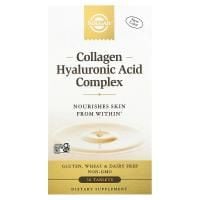 Картинка Комплекс з колагеном та гіалуроновою кислотою Solgar Collagen Hyaluronic Acid Complex від інтернет-магазину спортивного харчування PowerWay