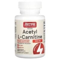 Картинка Ацетил L-карнітин Jarrow Formulas Acetyl L-Carnitine 500 мг  від інтернет-магазину спортивного харчування PowerWay