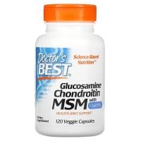 Картинка Glucosamine Chondroitin MSM with OptiMSM Doctor's Best від інтернет-магазину спортивного харчування PowerWay
