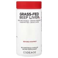 Картинка Яловича печінка трав’яного відгодовування Codeage Grass-Fed Beef Liver 180 капсул від інтернет-магазину спортивного харчування PowerWay