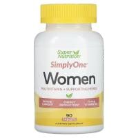Картинка Мультивітаміни й підтримувальні трави для жінок Super Nutrition SimplyOne Women від інтернет-магазину спортивного харчування PowerWay
