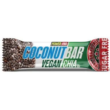 Батончик без цукру Power Pro Coconut 50 г
