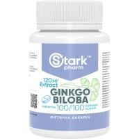 Картинка Гінкго білоба Stark Pharm Ginkgo Biloba 120 мг 100 таблеток від інтернет-магазину спортивного харчування PowerWay