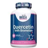 Картинка Кверцетин з бромелаїном Haya Labs Quercetin with Bromelain 120 капсул від інтернет-магазину спортивного харчування PowerWay