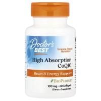 Картинка Коензим Q10 Doctor's Best High Absorption CoQ10 від інтернет-магазину спортивного харчування PowerWay