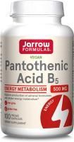 Картинка Вітамін В5 Пантотенова кислота Pantothenic Acid B5 Jarrow Formulas 500 мг від інтернет-магазину спортивного харчування PowerWay