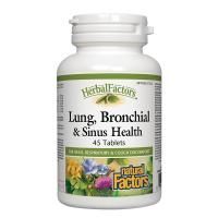 Картинка Добавка для здоров'я дихальних шляхів Natural Factors Lung, Bronchial and Sinus Health від інтернет-магазину спортивного харчування PowerWay