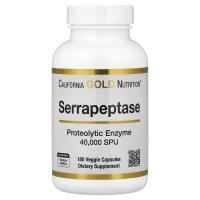 Картинка Серрапептаза California Gold Nutrition Serrapeptase Proteolytic Enzyme від інтернет-магазину спортивного харчування PowerWay
