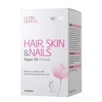 Картинка Вітаміни для волосся, шкіри та нігтів, Vplab Ultra Women's Hair, Skin and Nails 90 капсул від інтернет-магазину спортивного харчування PowerWay