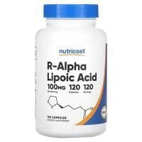 Картинка R-альфа-ліпоєва кислoта Nutricost R-Alpha Lipoic Acid від інтернет-магазину спортивного харчування PowerWay