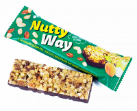 Картинка Батончик Nutty Way частково глазурований (до 30.01.22р) від інтернет-магазину спортивного харчування PowerWay
