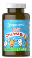 Картинка Дитячі мультивітаміни Pre-Vites Children's Multivitamin, Puritan's Pride від інтернет-магазину спортивного харчування PowerWay