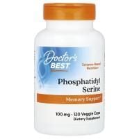 Картинка Фосфатидилсерин Doctor's Best Phosphatidylserine 100 мг 120 капсул від інтернет-магазину спортивного харчування PowerWay