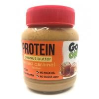 Картинка Арахісова паста з протеїном та соленою карамелю Go On Nutrition від інтернет-магазину спортивного харчування PowerWay