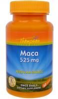 Картинка Мака перуанська Thompson, Maca, 525 mg, 60 Capsules від інтернет-магазину спортивного харчування PowerWay