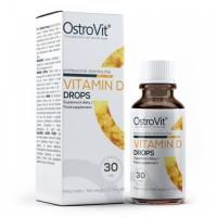 Картинка OstroVit Vitamin D Drops 30 ml від інтернет-магазину спортивного харчування PowerWay