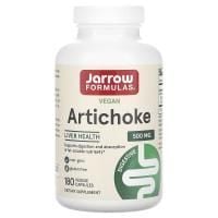 Картинка Артишок, Artichoke, Jarrow Formulas, 500 мг, 180 веганських капсул від інтернет-магазину спортивного харчування PowerWay