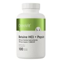 Картинка Бетаїн гідрохлорид з пепсином OstroVit Betaine HCL + Pepsin від інтернет-магазину спортивного харчування PowerWay