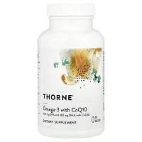 Картинка Омега-3 з коензимом Thorne Omega-3 with CoQ10 90 м'яких капсул від інтернет-магазину спортивного харчування PowerWay