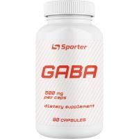 Картинка Гамма-аміномасляна кислота Sporter Gaba 500 мг 90 капсул від інтернет-магазину спортивного харчування PowerWay