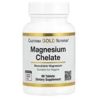 Магній хелат California Gold Nutrition Magnesium Chelate