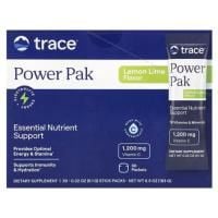 Картинка Електроліти Power Pak, Trace Minerals 30 стіків по 6 г від інтернет-магазину спортивного харчування PowerWay