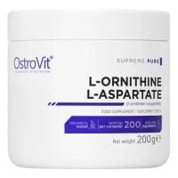 Картинка Амінокислоти Ostrovit L-Ornithine L-Aspartate 200 г натуральний смак від інтернет-магазину спортивного харчування PowerWay