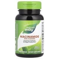 Картинка Нікотинамід Nature's Way Niacinamide 500 мг 100 капсул від інтернет-магазину спортивного харчування PowerWay