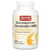 Картинка Глюкозамін Хондроїтин МСМ Jarrow Formulas Glucosamine + Chondroitin + MSM від інтернет-магазину спортивного харчування PowerWay